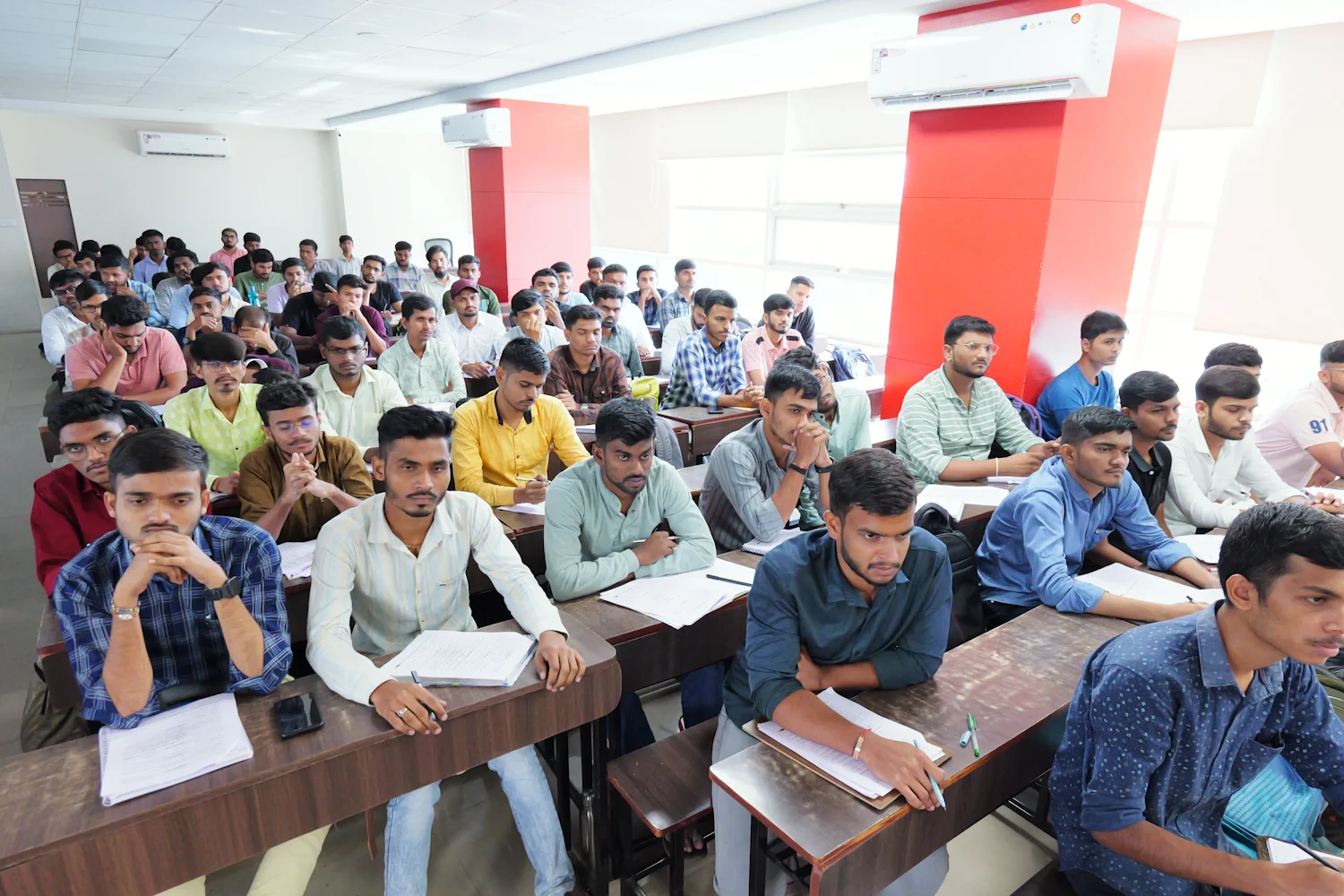 UPSC aspirants in classroom session at TUA Pune