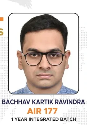 Bachhav Kartik Ravindra — UPSC AIR 177 — TUA 1 Year Integrated Batch