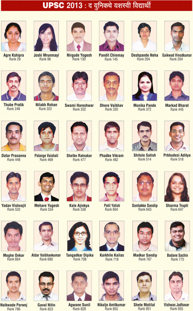 The Unique Academy – UPSC Results 2013