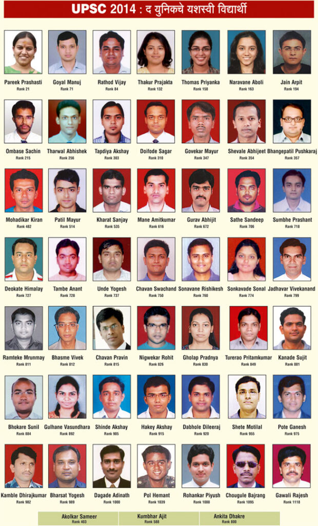 The Unique Academy – UPSC Results 2014